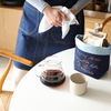 Nature Design Woven Basket Blue
