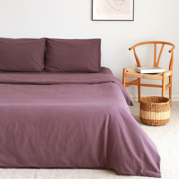 Gofre Woven 100% Cotton Double Duvet Cover Set 200x220 cm