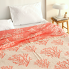 Coral 4 Layer Muslin Double Bedspread