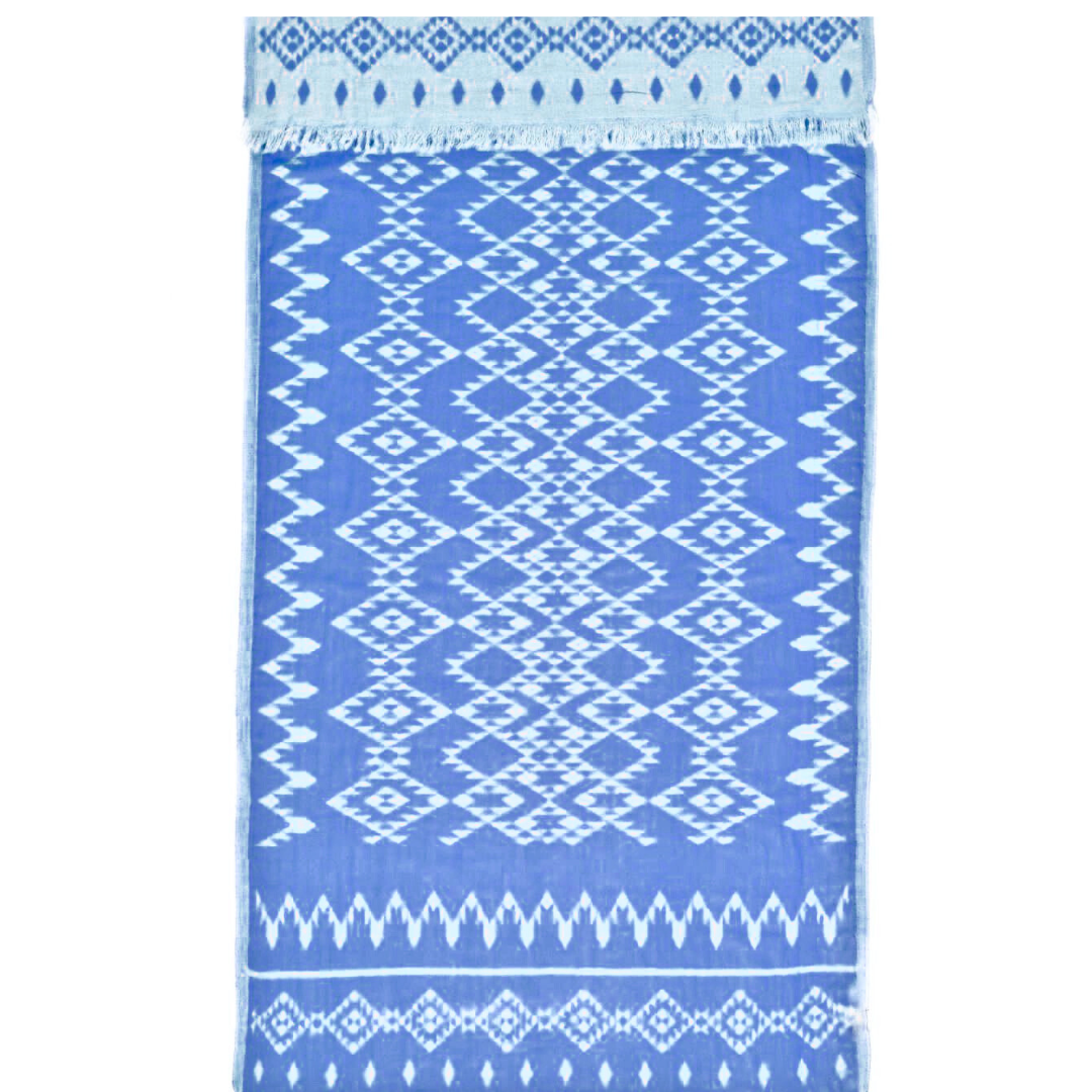 Mendy Throw Cotton Loincloth Yellow-White 100x170 cm
