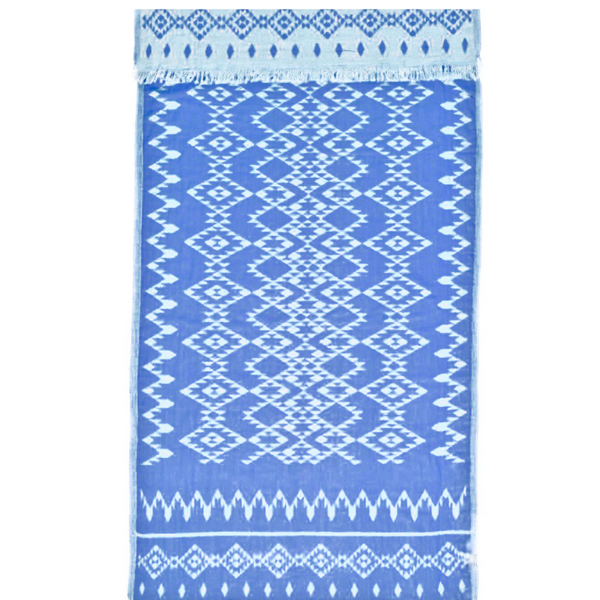 Mendy Throw Cotton Loincloth Yellow-White 100x170 cm