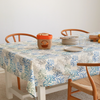 Lemon Woven Linen Stain Resistant Table Cloth