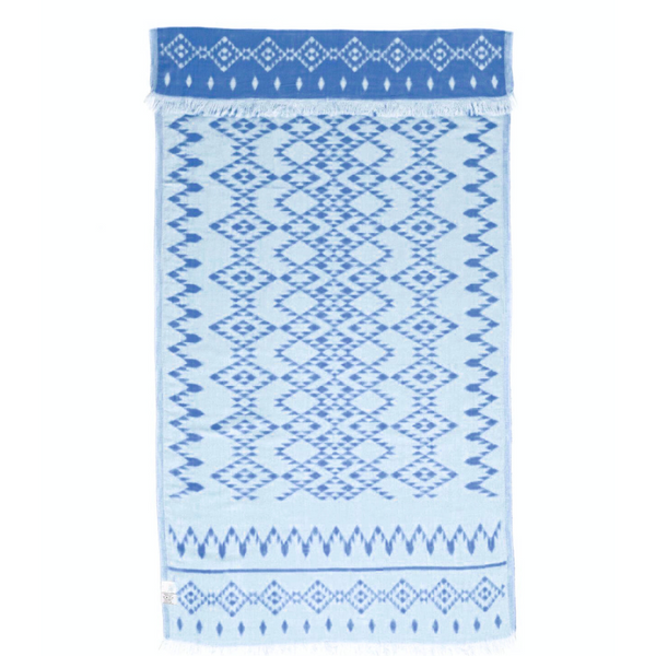 Mendy Throw Cotton Loincloth Yellow-White 100x170 cm