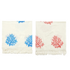 Coral Throw Muslin Cotton Loincloth Red 90x200 cm