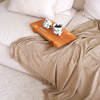 Alba 100% Cotton Throw Blanket 150x220 cm Yellow