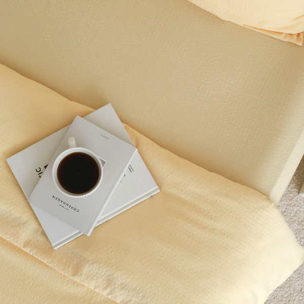 Gofre Woven 100% Cotton Double Duvet Cover Set 200x220 cm