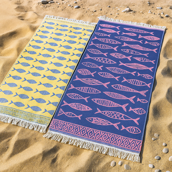 Coral Throw Muslin Cotton Loincloth Red 90x200 cm