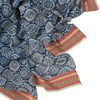 Cyra 100% Cotton Shawl Blue