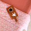British Birds 100% Cotton Double Duvet Cover Set Water Green 200x220 cm