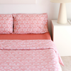 British Birds 100% Cotton Double Duvet Cover Set Water Green 200x220 cm