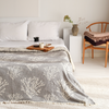 Coral 4 Layer Muslin Double Bedspread