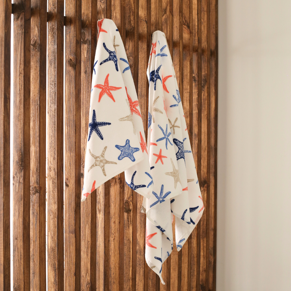 Coral 100% Cotton Face Towel 50x80 cm