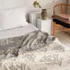 Coral 4 Layer Muslin Double Bedspread
