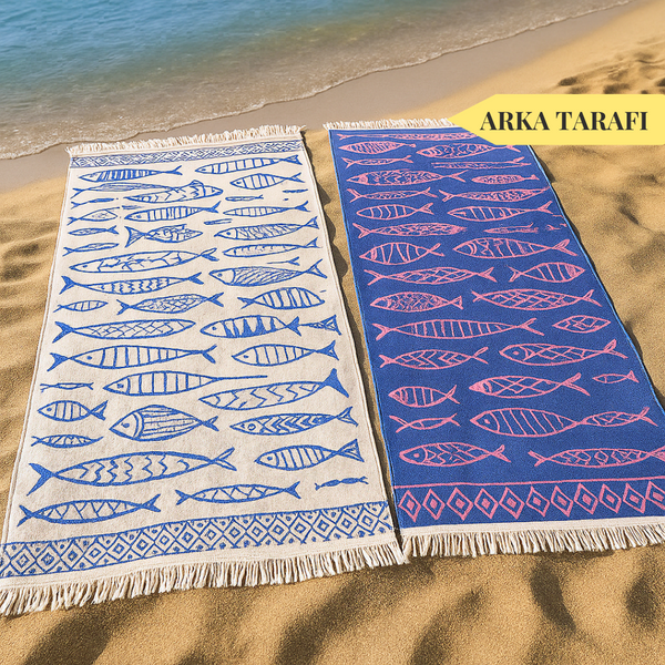 Coral Throw Muslin Cotton Loincloth Red 90x200 cm