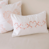 Marbella Embroidered 30x50 cm Pillow Cover Orange