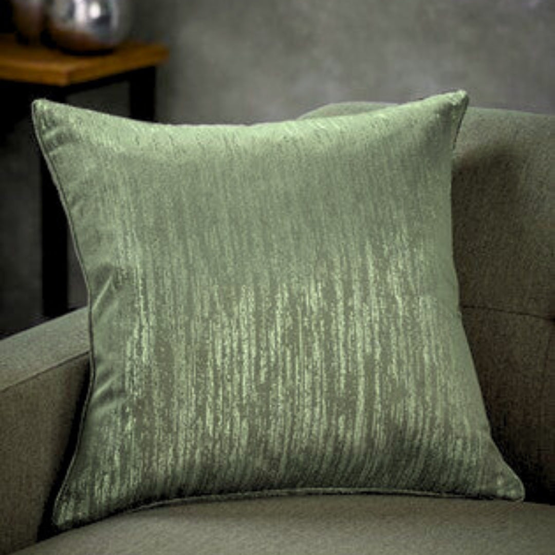 Shiny Cushion Cover Gray 45x45cm