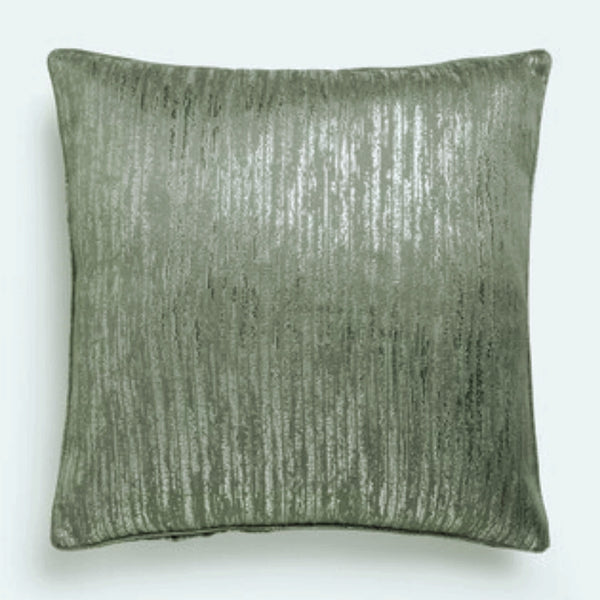 Shiny Cushion Cover Gray 45x45cm