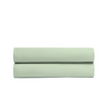Stella 100% Cotton Ranforce Double Elastic Bed Sheet 160x200 cm Light Green