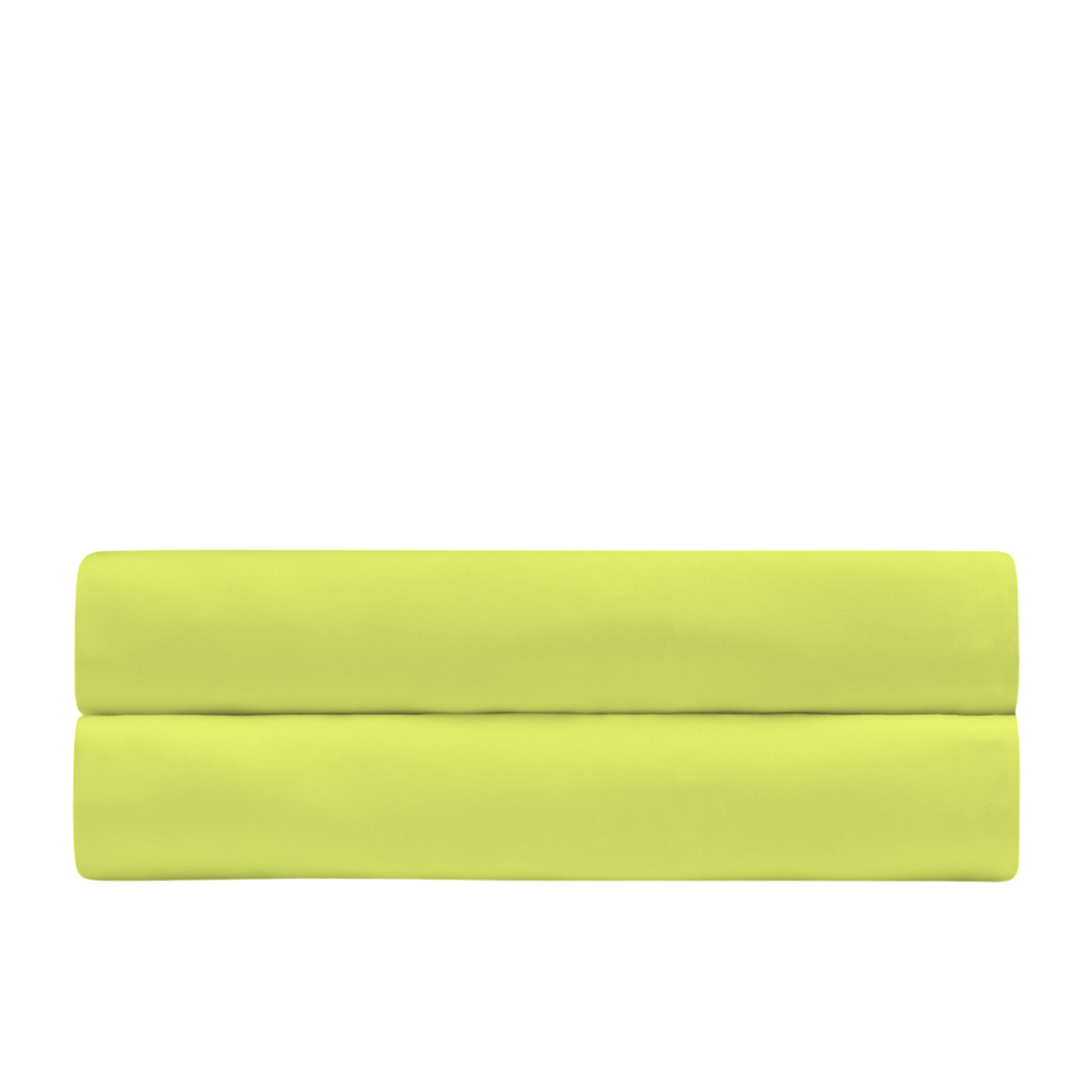 Stella 100% Cotton Ranforce Double Elastic Bed Sheet 160x200 cm Light Green
