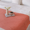 Ashley Multi-Purpose Double Cotton Bedspread 200x240 cm Orange
