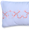 Marbella Embroidered 30x50 cm Pillow Cover Orange