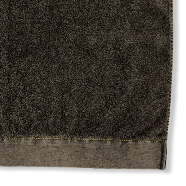 Fiona Stonewash 100% Cotton Face Towel 50x100 cm Smoked