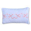 Marbella Embroidered 30x50 cm Pillow Cover Orange