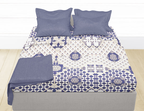 Andora Deluxe Cotton Satin Double Duvet Cover 200x220 cm