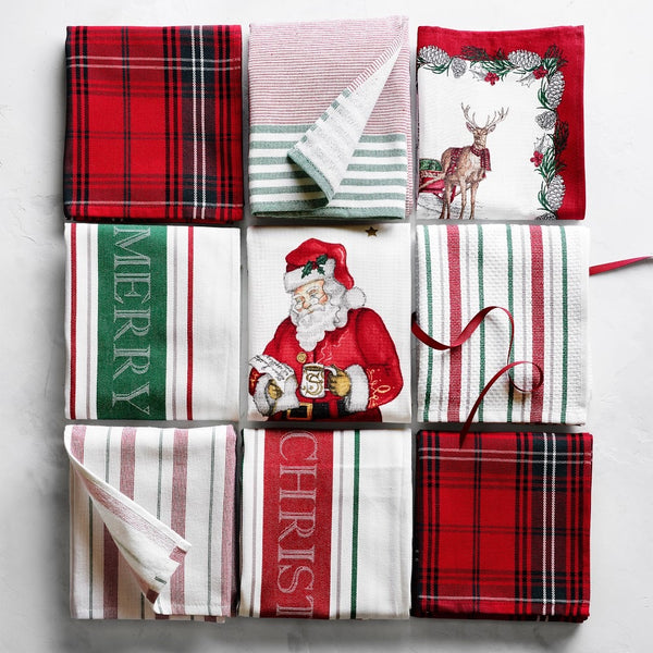 Williams 2 Pack Kitchen Drying Towel Christmas
