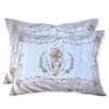 100% Cotton Satin Double Pillow Cover 50x70 cm Powder