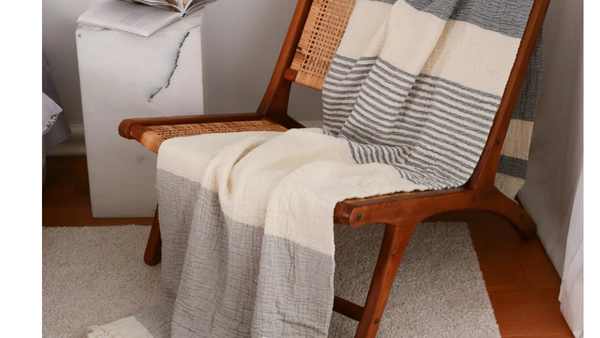 Müslin Throw Örtü