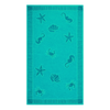 Tree Patterned Beach Towel Green