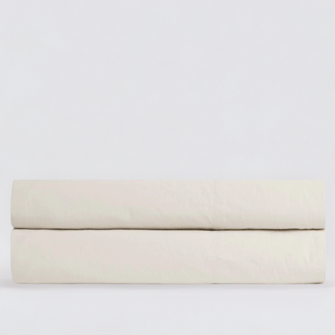 Stella 100% Cotton Ranforce Double Elastic Bed Sheet 160x200 cm Light Blue