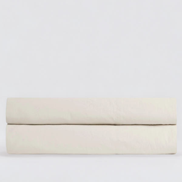 Stella 100% Cotton Ranforce Double Elastic Bed Sheet 160x200 cm Light Blue