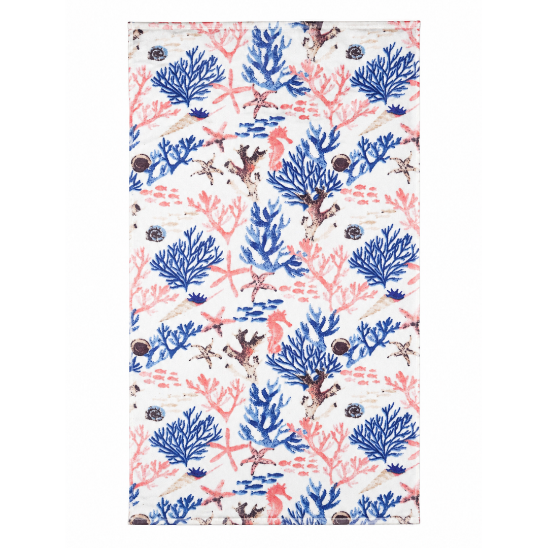 Starfish Cotton Face Towel 50x90 cm Pink
