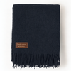 Woolmark Single Single Pure Wool Blanket Black