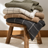 Woolmark Single Single Pure Wool Blanket Green