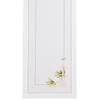 Coral Embroidered Linen Runner 50x160 cm Green