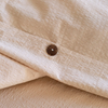 Geo 100% Cotton Single Duvet Cover Set 160x220 cm Gray