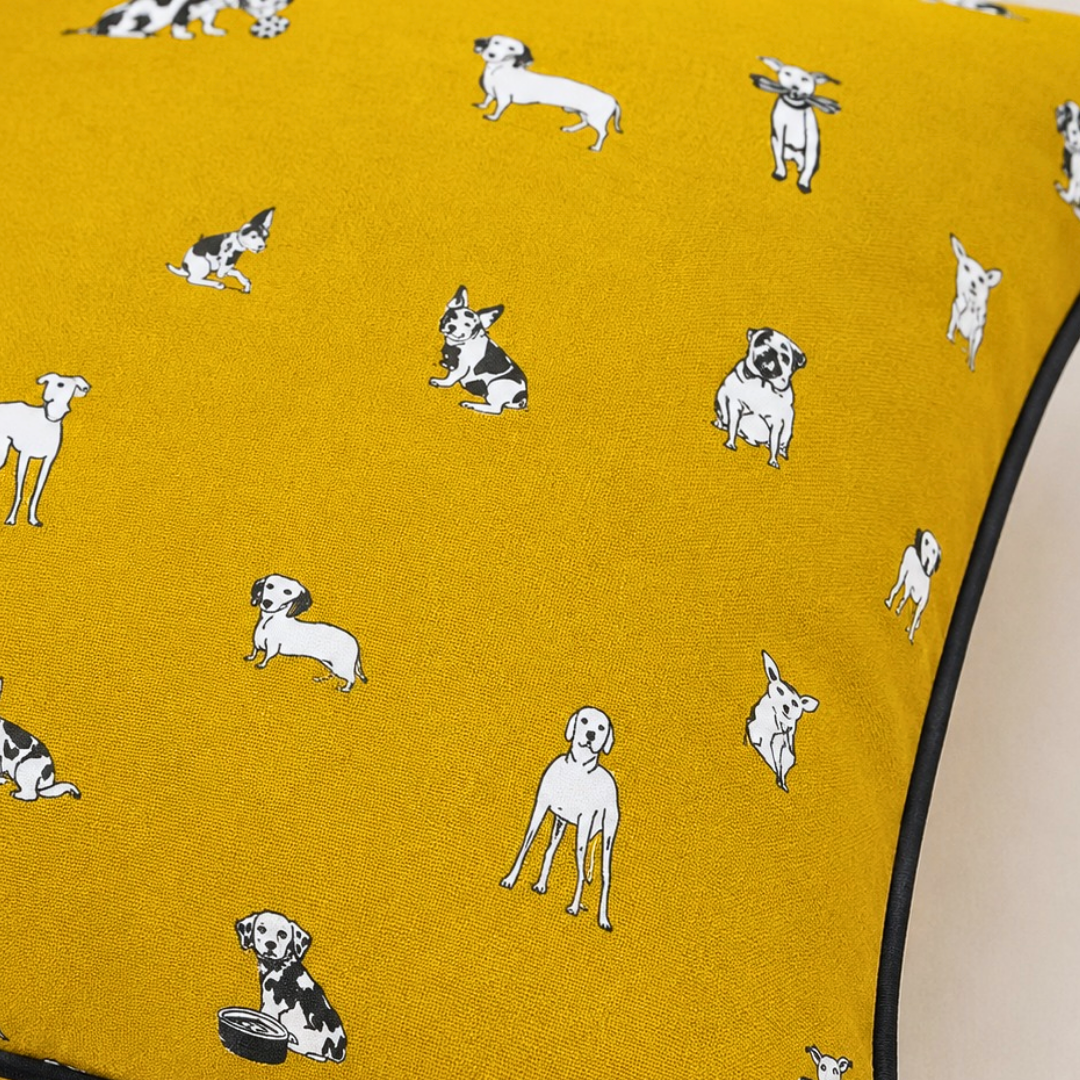 Summer Garden Throw Pillow Cover 45x45 cm