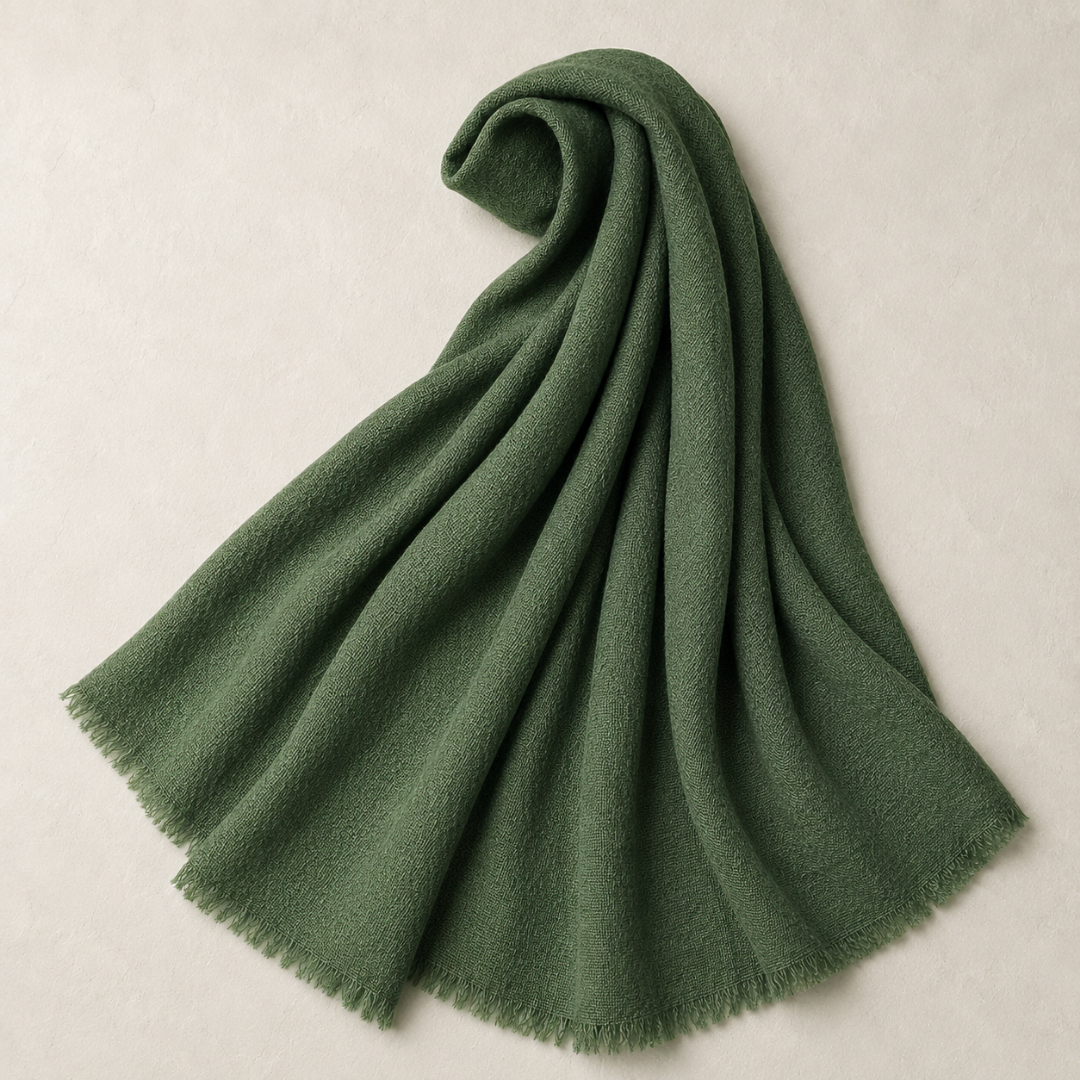 Cyra 100% Cotton Shawl Blue