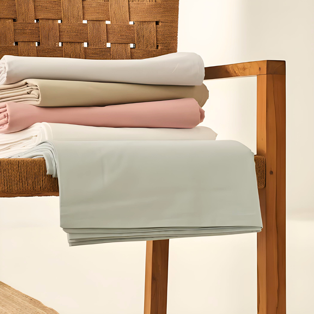 Stella 100% Cotton Ranforce Double Elastic Bed Sheet 160x200 cm White