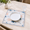 Genoa Woven Linen Stain Resistant Napkin Gray (Pack of 2)