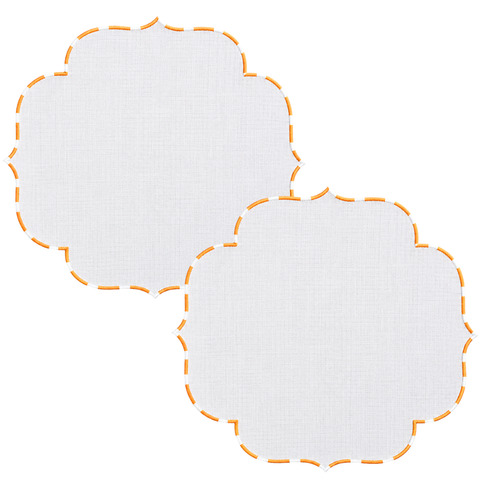 Genoa Stain Resistant Linen Placemat 30x50 cm Green
