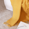 Woolmark Single Pure Wool Blanket Saffron