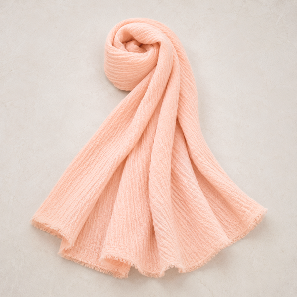 Cyra 100% Cotton Shawl Blue