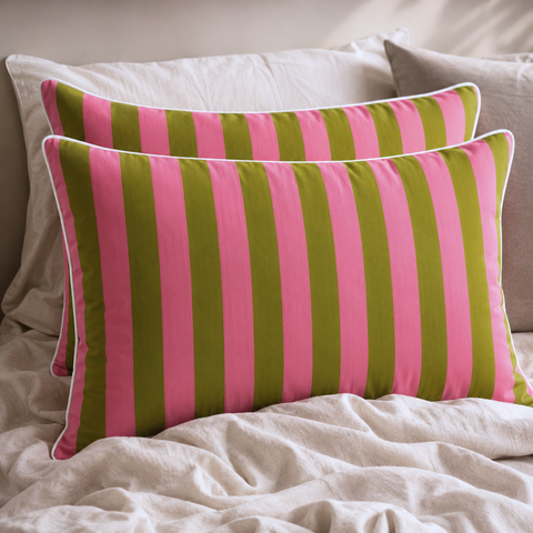 Jardines 100% Cotton Satin Double Pillowcase 50x70 cm Flywheel
