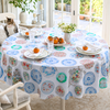Lina Linen Stain Resistant Table Cloth Plate