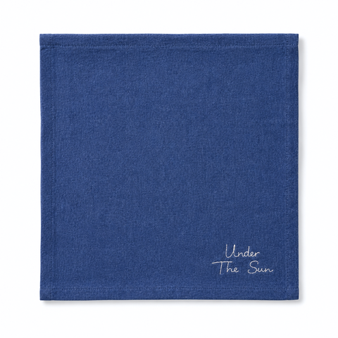 Azul Premium Denim Nakışlı Peçete Seti (4'lü Set)