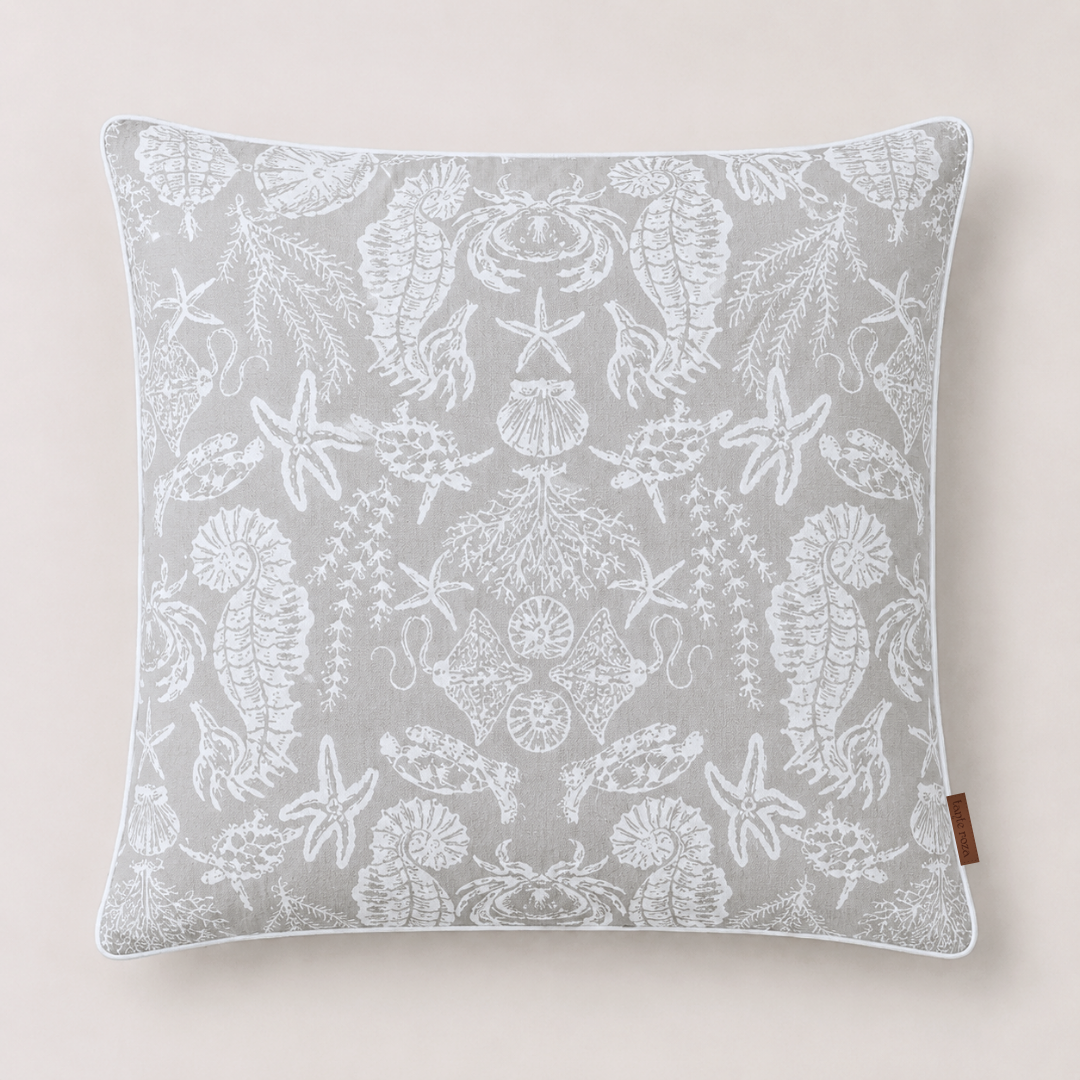 Summer Garden Throw Pillow Cover 45x45 cm